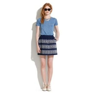 Madewell Baja Stripe Skirt