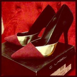 Stylish Colorblock Pumps