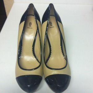 Bakers brown and black heels