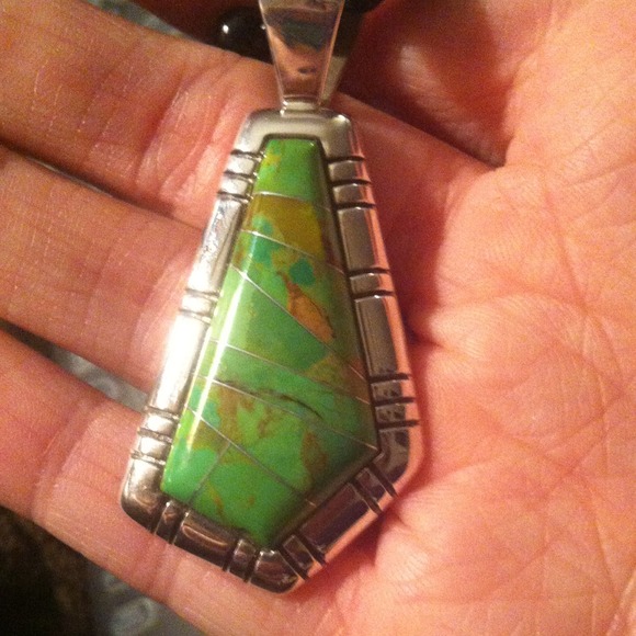 Green/ onyx necklace and 2 butterscotch necklaces