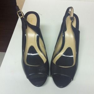 Brown, Qupid heels.. Worn 1x..