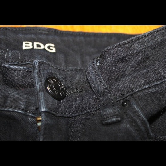 BDG High Rise Black Denim Shorts - GREAT OFFER!! - Picture 3 of 4