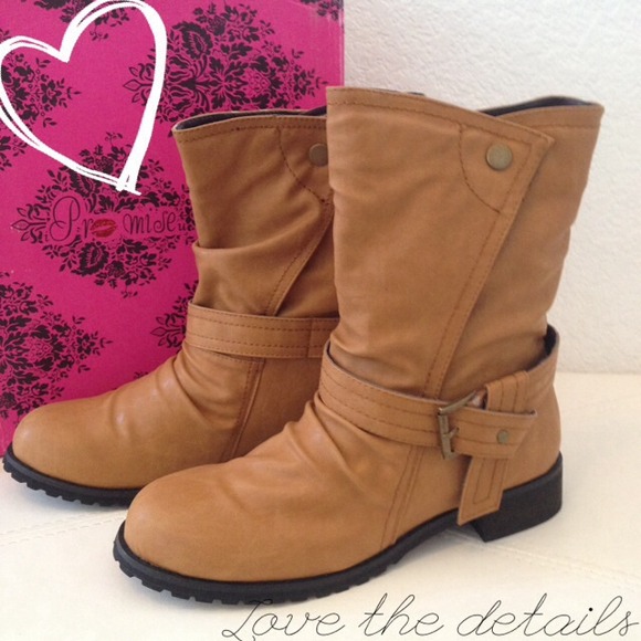 Promise Boots - 🎉 LAST pair!👢 Tan mid calf boots 👢