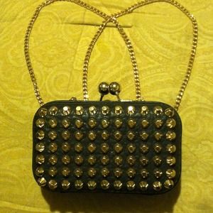 Fabulous spiked clutch