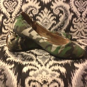 Camo Ballet Flats