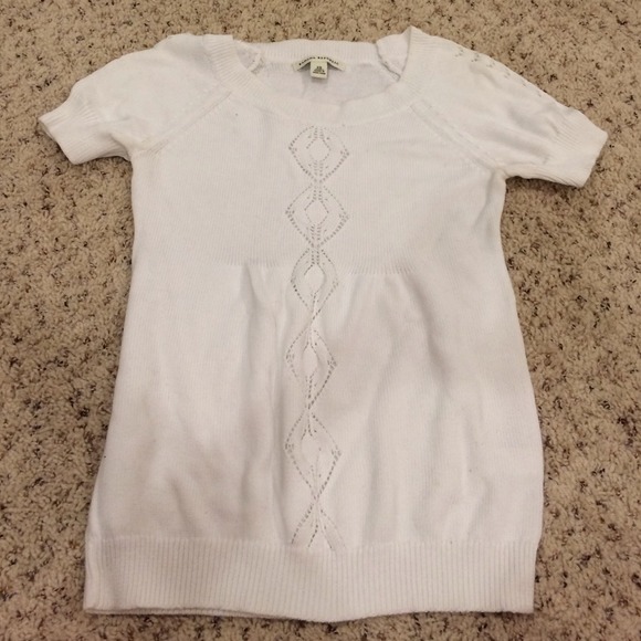 Banana Republic short sleeved sweater top