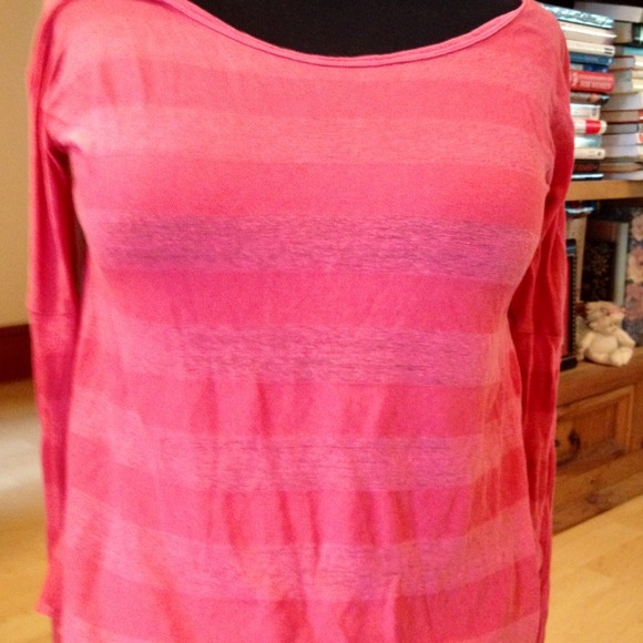 Soft coral colored cotton top-NWOT - Picture 2 of 4