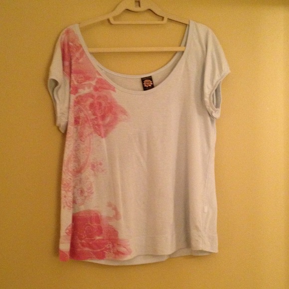Lucky Brand Baby Blue T-shirt
