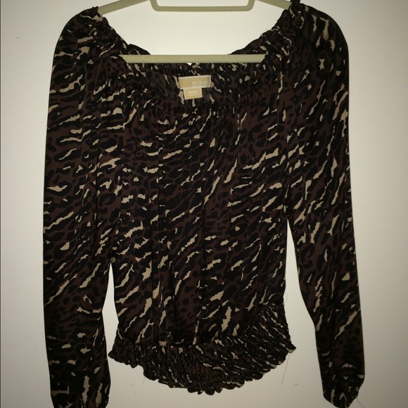 MICHAEL Michael Kors Peasant Blouse