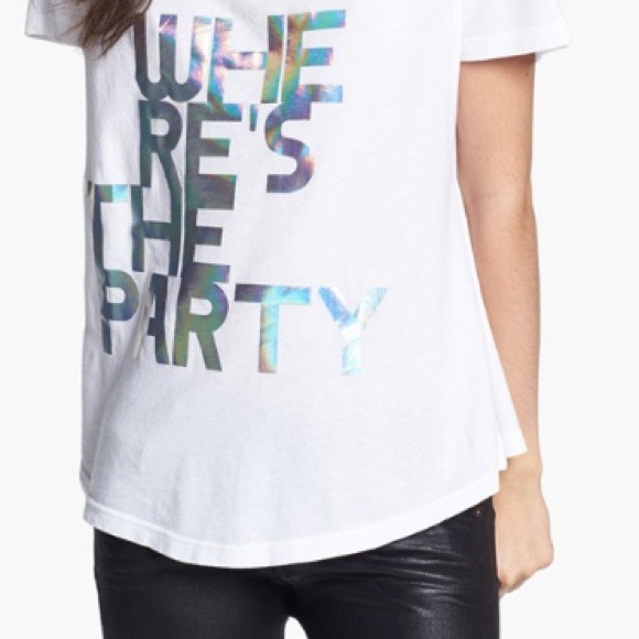 Where's the party? Wildfox tee