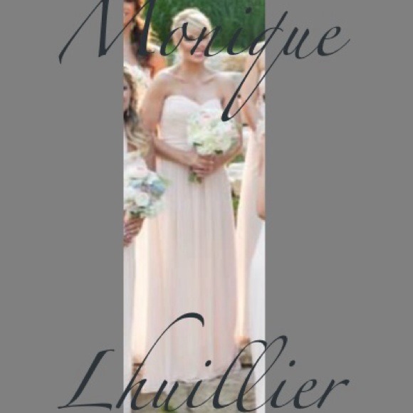 Monique Lhuillier bridesmaid dress