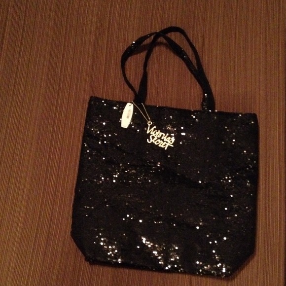 HOLD for @ladyrainicorn VS black sequin tote