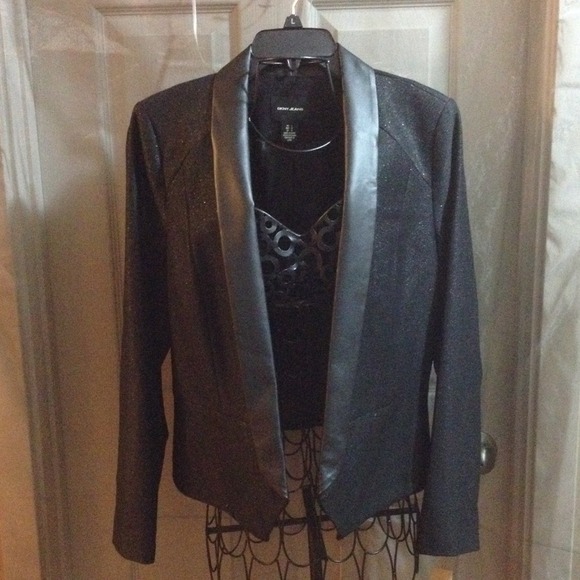 NEW black jacket🍷faux leather SAVE $104 off list
