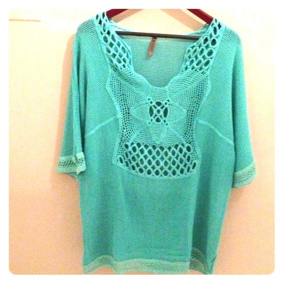 Crocheted tunic