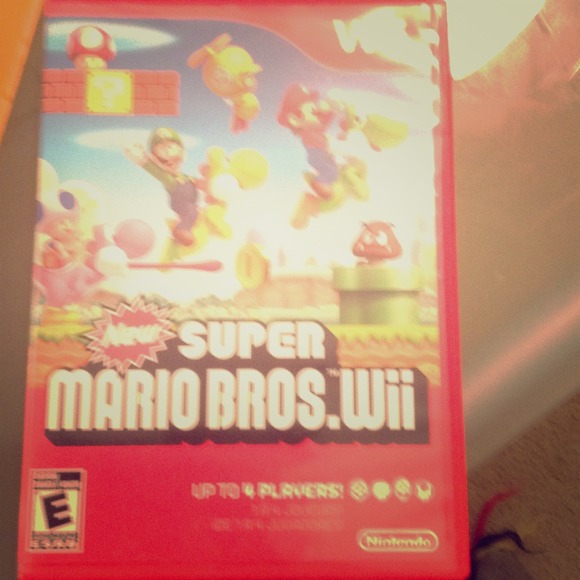 super mario wii game
