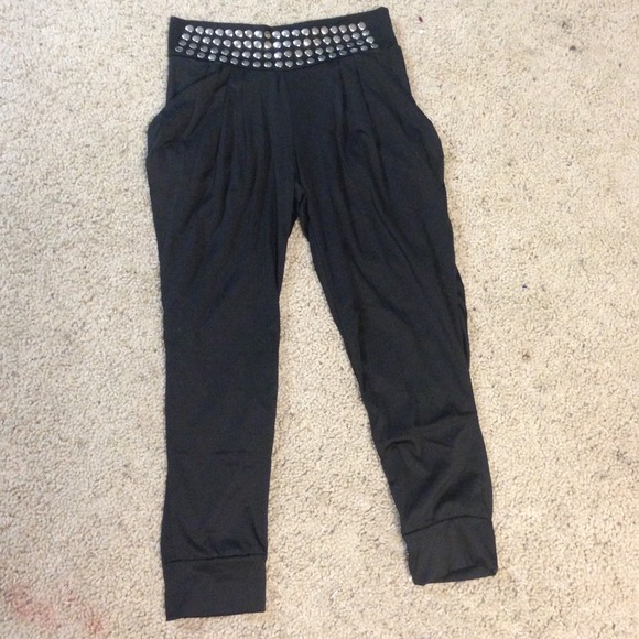 3/4 length harem pants