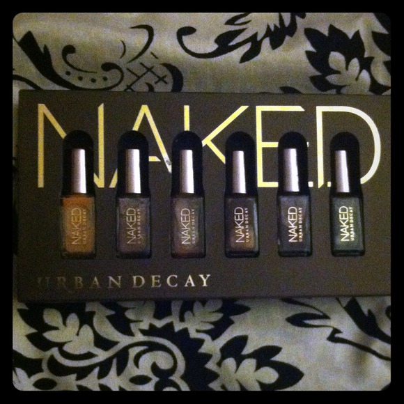 Urban Decay Naked Nail Polishes
