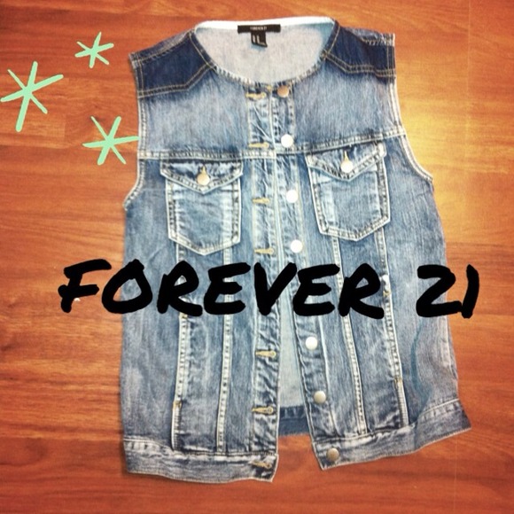 Denim vest