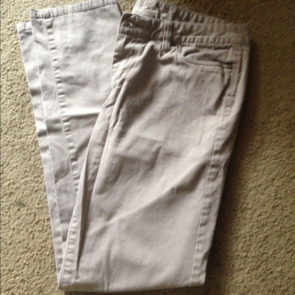 🎀REDUCED🎀Banana republic grey skinny jeans.