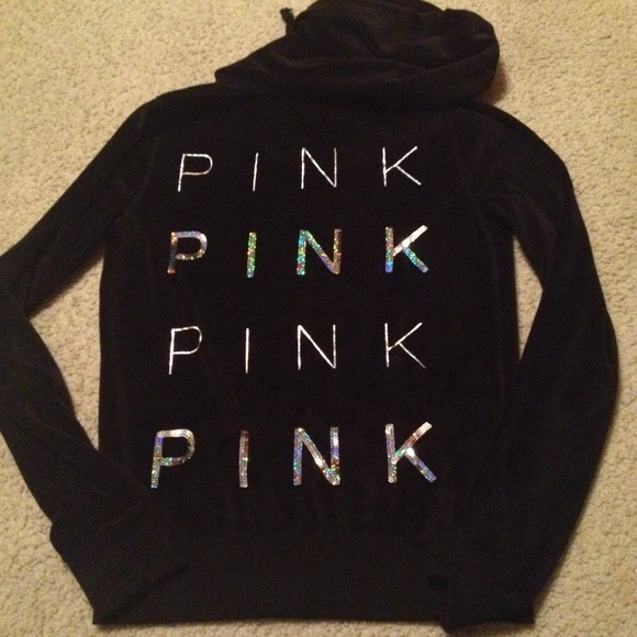 🎉lowered🎉Victoria's Secret velour jacket!