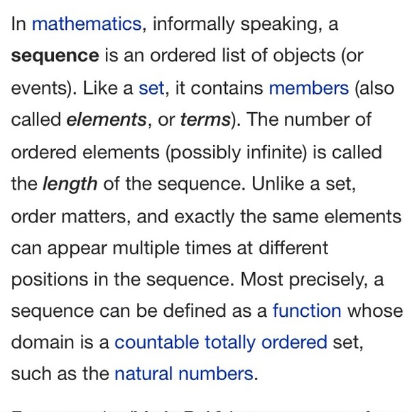 Sequin VS Sequence - Picture 2 of 3