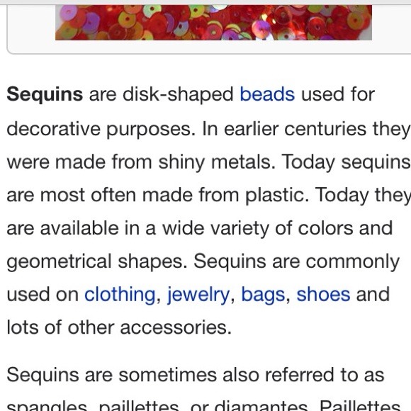 Sequin VS Sequence - Picture 3 of 3