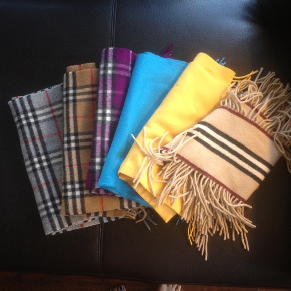 More Burberry scarves!!