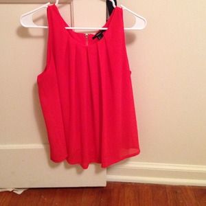 Adorable red tank top!