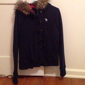 Adorable, warm winter jacket. A&F