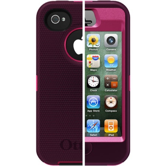 iPhone 4/4S  OEM Defender Plum
