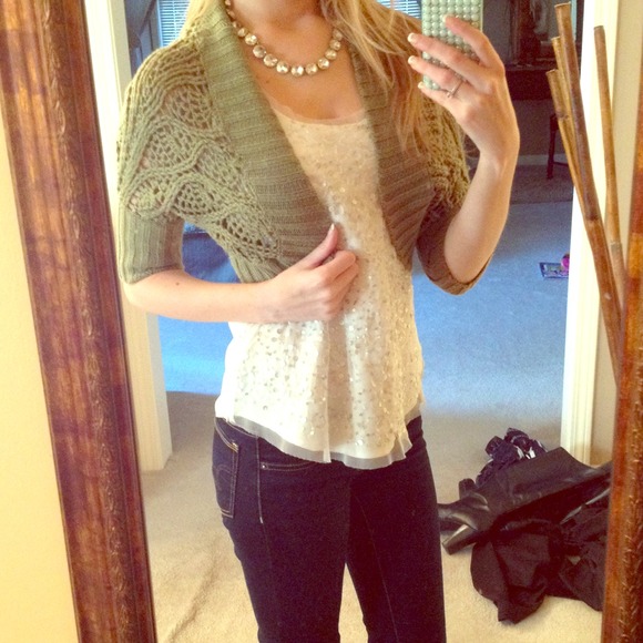Beautiful green sweater