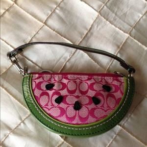 Small coin/key Coach purse