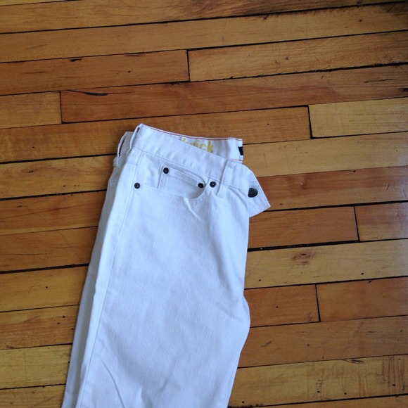 New never worn. Tags attached. White denim.