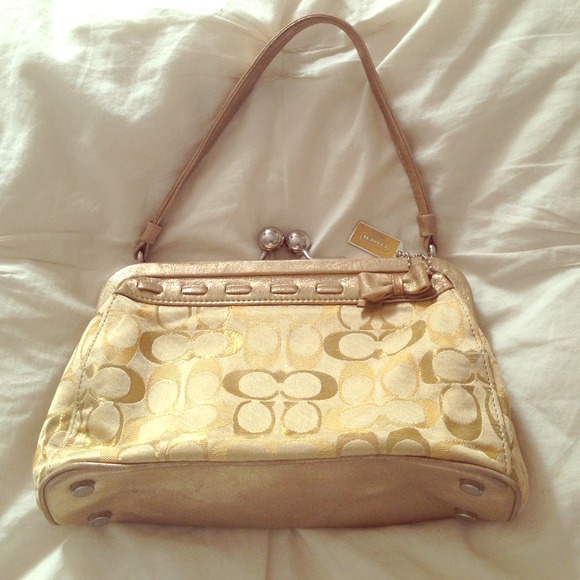 Coach Limited Edition Kisslock evening clutch