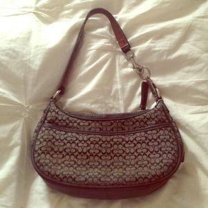 Coach Jacquard Handbag