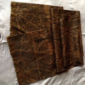 Paris silk scarf