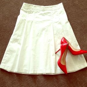 SOLD 🌷🌹White gap stretch skirt madman style SOLD