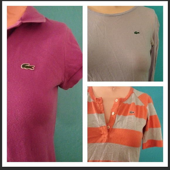 Lacoste. Shirt bundle
