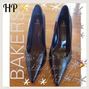 HP!!🎉👏 12/13/12🎉Black Bakers heels😊💕