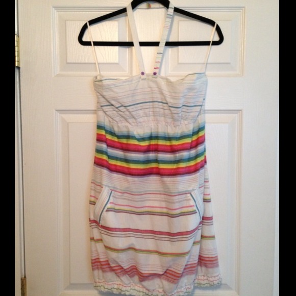 ZARA TRF Collection Halter Dress