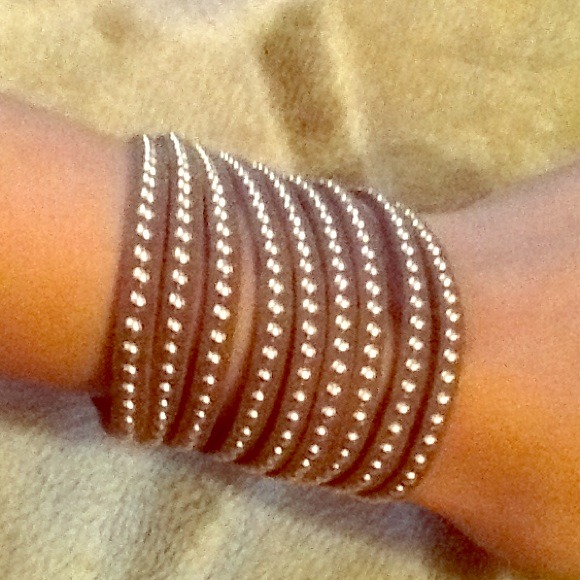 Suede arm candy