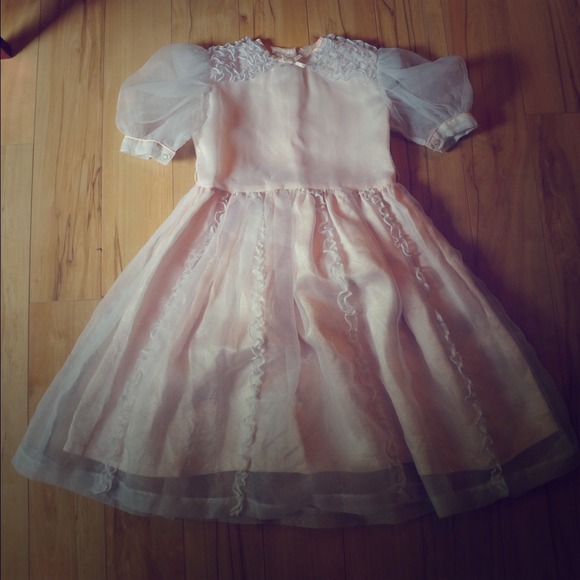 Vintage Pale Pink Dress