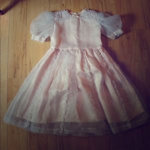 Vintage Pale Pink Dress