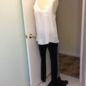 🚩Black shiny faux leather leggings