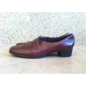 💢SOLD💢90s vintage brown ankle bootie