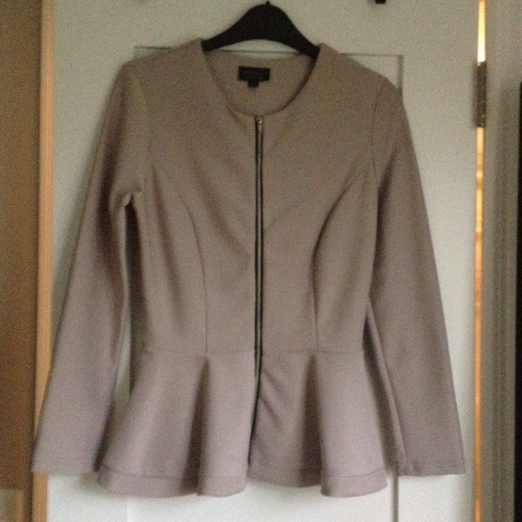 Peplum jacket