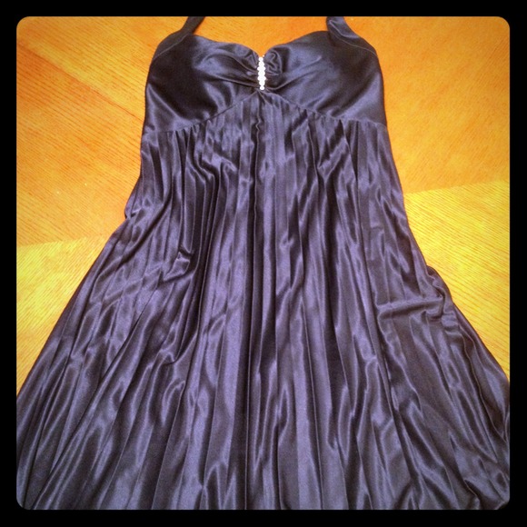 Blue evening cocktail dress!