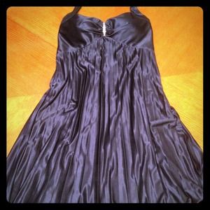Blue evening cocktail dress!