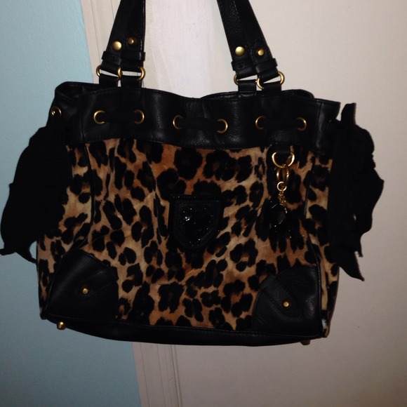 JUICY COUTURE Animal Wild Things Velour Daydreamer - Picture 1 of 3