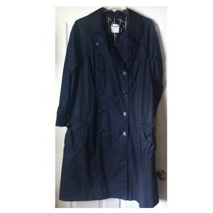For @xenasalim Old Navy Black Trench Coat